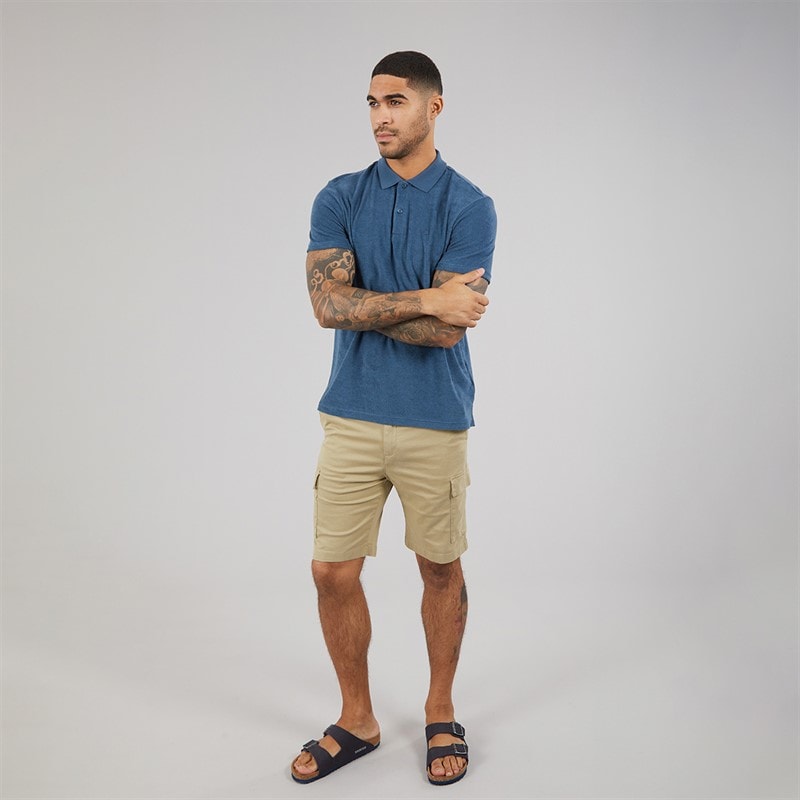 Calvin Klein Mens Modern Twill Cargo Shorts Tree House - Image 4