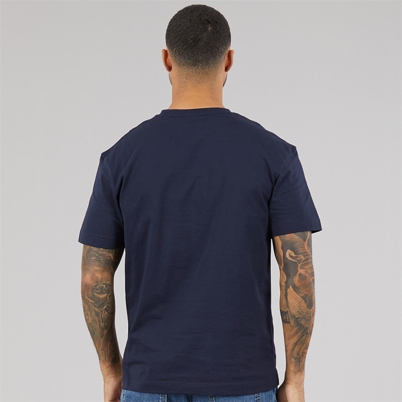Calvin Klein Mens Cotton Comfort Fit T-Shirt Dark Sapphire - Image 2