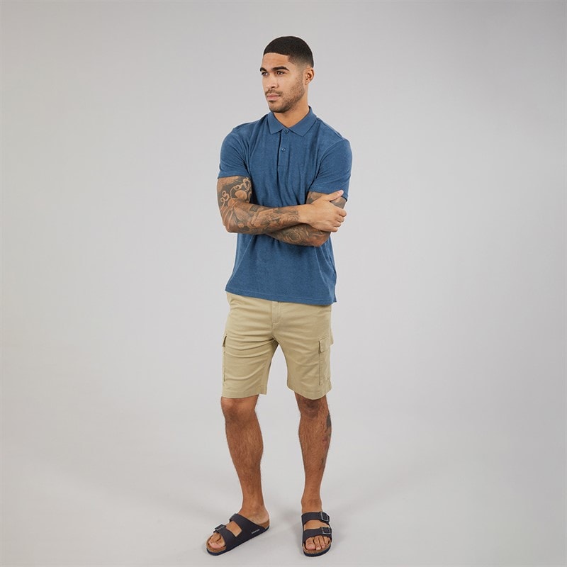 Calvin Klein Mens Towelling Polo Shirt Key Largo - Image 4