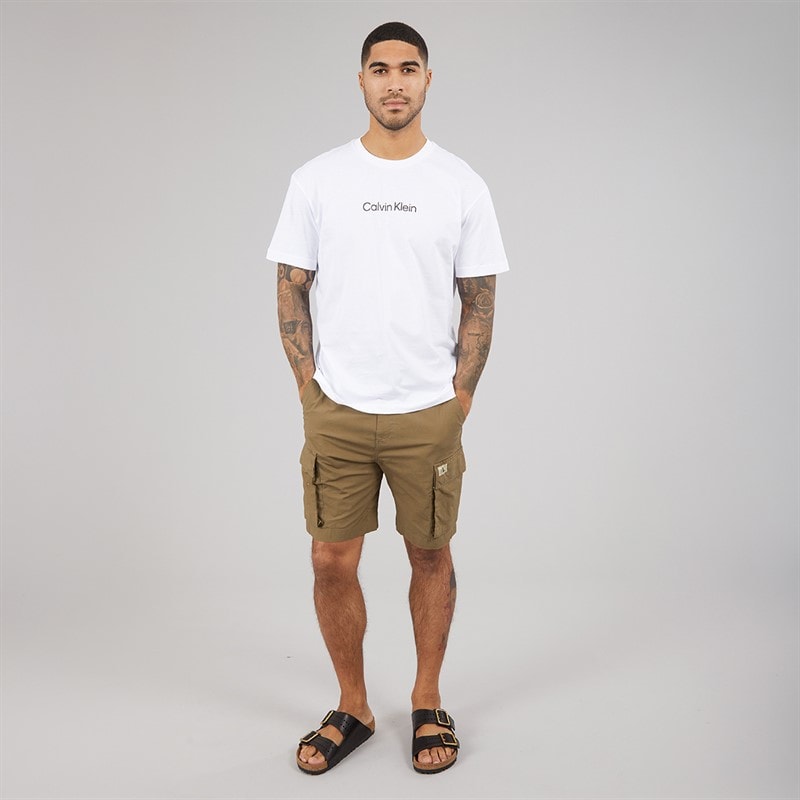 Calvin Klein Mens Hero Logo Comfort T-Shirt Bright White - Image 3