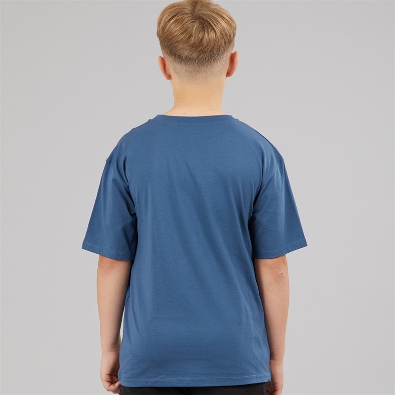 Calvin Klein Boys Bold CKJ Graphic T-Shirt Oceana - Image 2