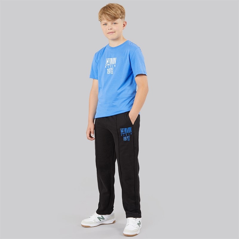 Calvin Klein Boys Good Level T-Shirt Mesmerizing Blue - Image 4