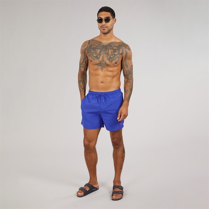 Calvin Klein Mens Swim Shorts Blue River Fog - Image 4