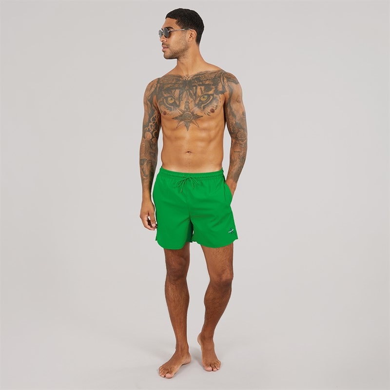 Calvin Klein Mens Swim Shorts Mardi Gras Green - Image 4