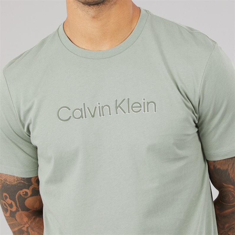 Calvin Klein Mens Sport Graphic T-Shirt Shadow - Image 3