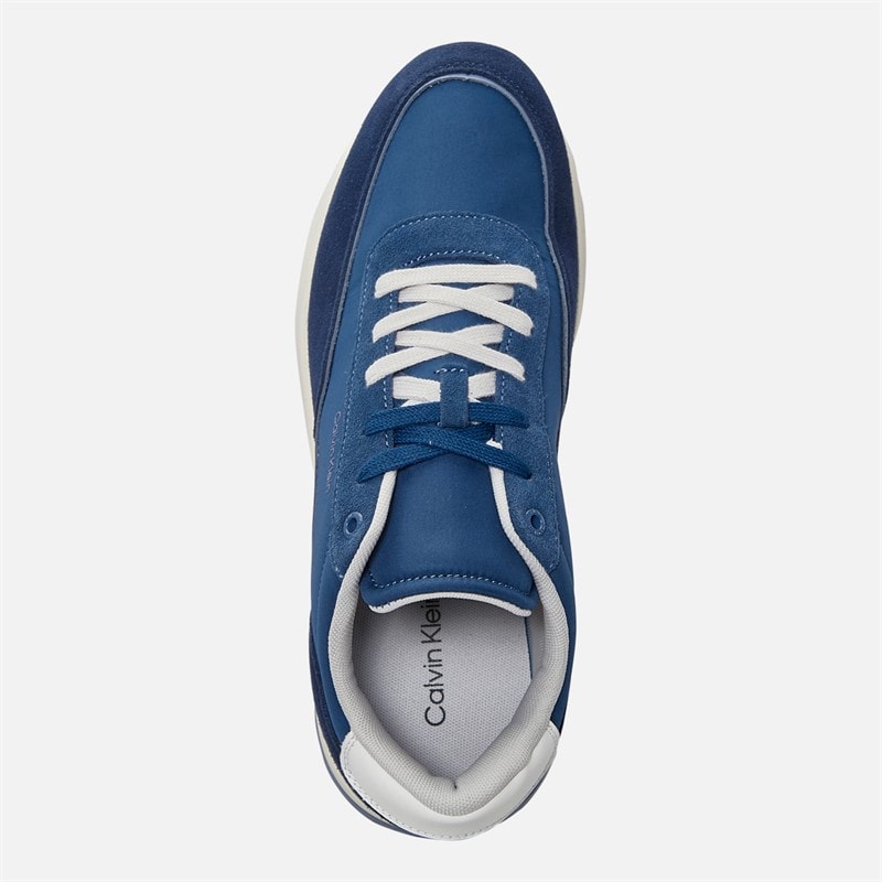 Calvin Klein Mens City Runner Trainers Key Largo/CK Navy/Tempest - Image 4