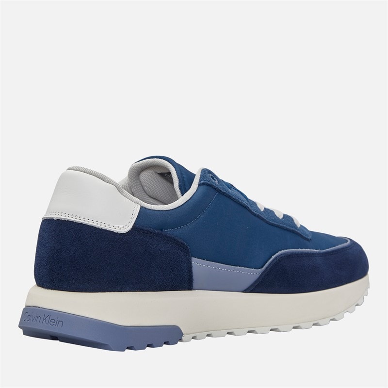 Calvin Klein Mens City Runner Trainers Key Largo/CK Navy/Tempest - Image 5