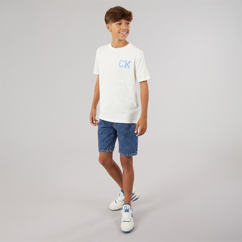 Calvin Klein Boys Denim Shorts Beckford Wash - Image 4