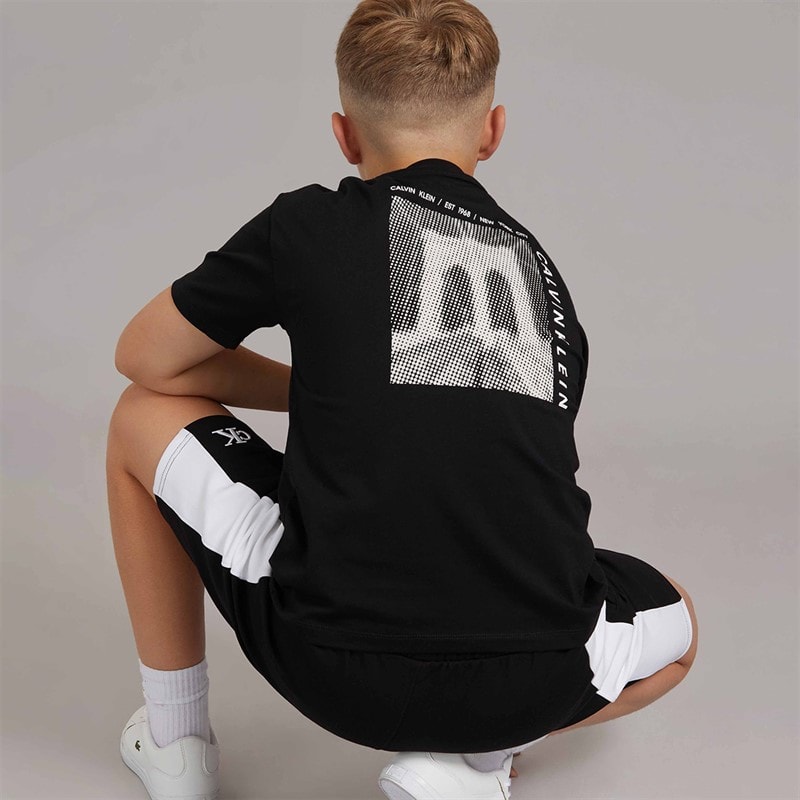 Calvin Klein Boys Bridge T-Shirt Black