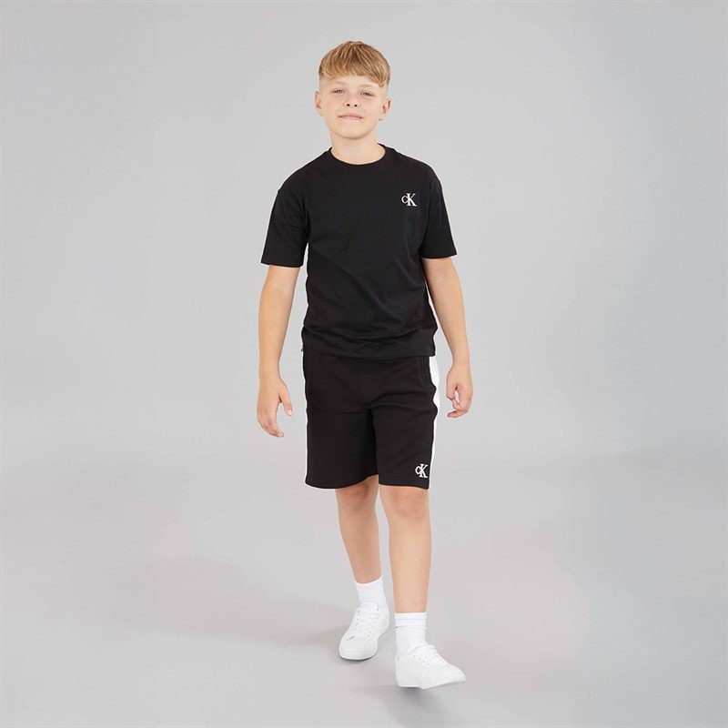 Calvin Klein Boys Bridge T-Shirt Black - Image 4