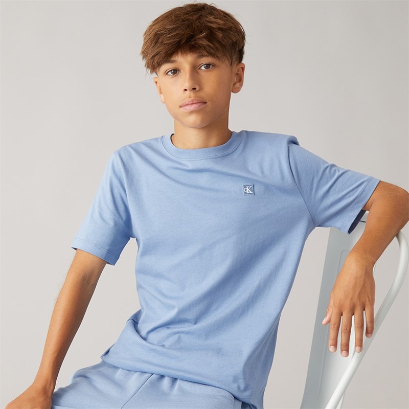 Calvin Klein Boys Mini Badge T-Shirt Infinity - Image 1
