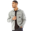 Closure London Mens Utility Overshirt Ice Grey