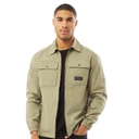 Closure London Mens Utility Overshirt Taupe