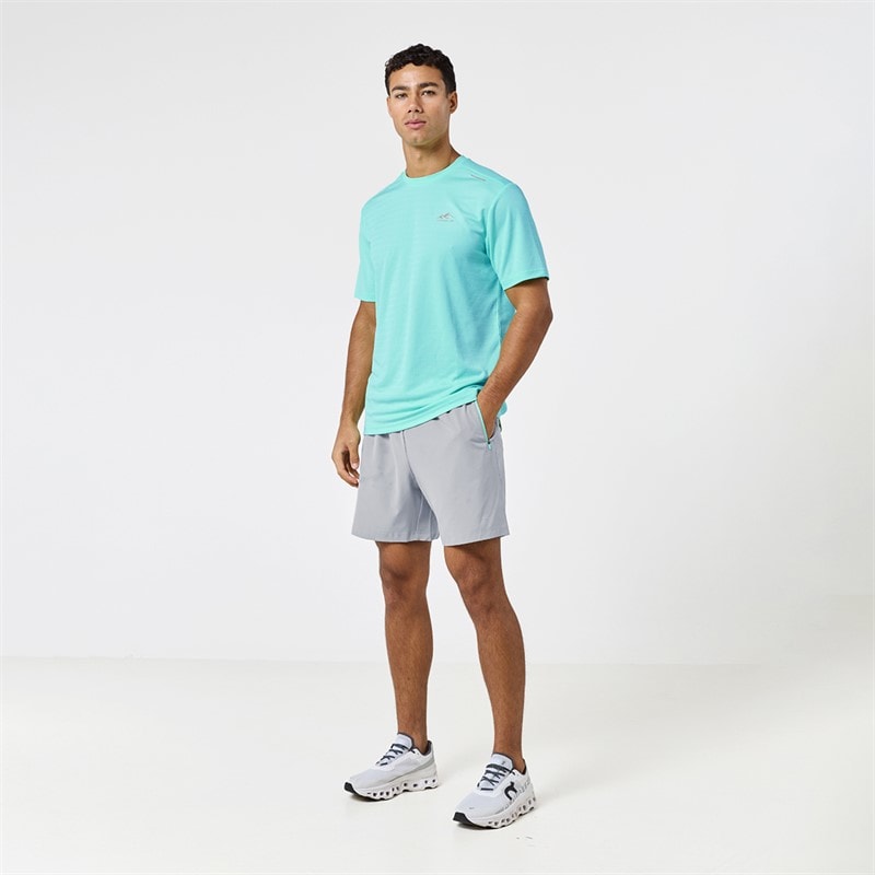 Closure London Mens Training T-Shirt And Shorts Set Aqua - Image 2
