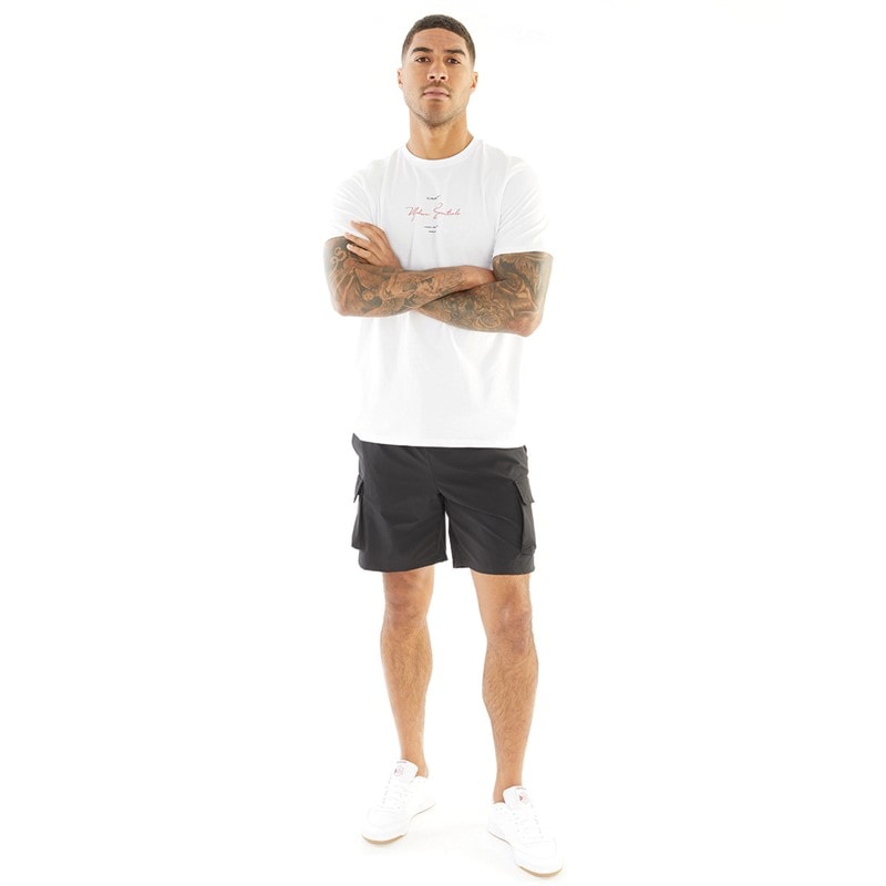 Closure London Mens Ripstop Utility Tech Shorts Black - Image 3