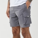 Closure London Mens Ripstop Utility Tech Shorts Charcoal