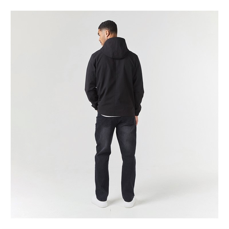 Closure London Mens Premium Ripstop Jacket Black - Image 3