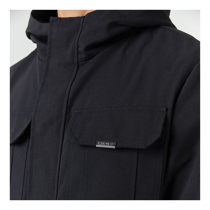 Closure London Mens Premium Ripstop Jacket Black - Image 5