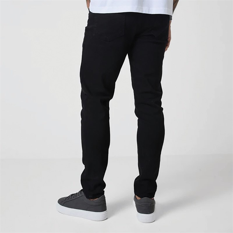 Closure London Mens Two Pack Slim Fit Jeans Black 001/Grey Wash - Image 3