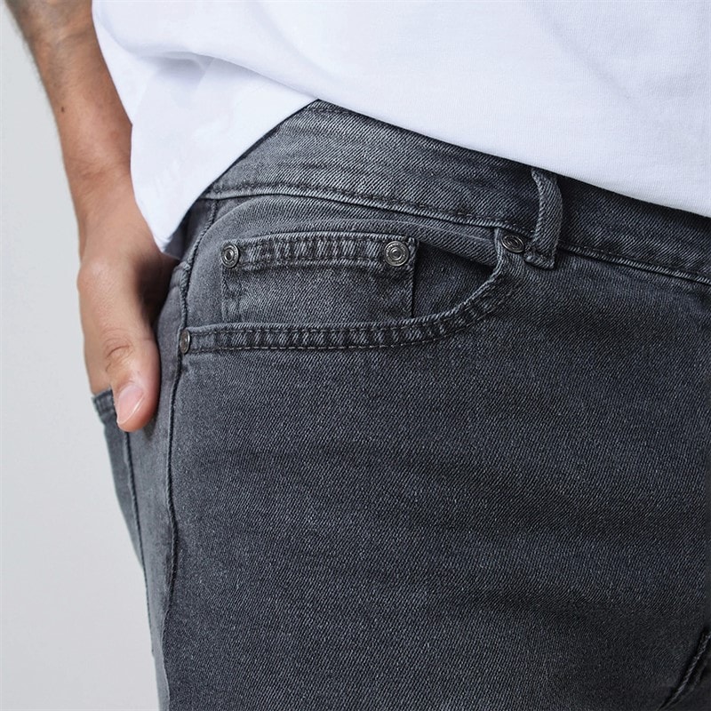 Closure London Mens Two Pack Slim Fit Jeans Black 001/Grey Wash - Image 5