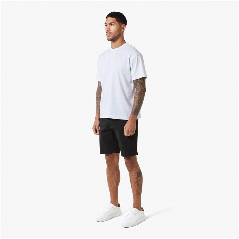 Closure London Mens Regular Chino Shorts Black - Image 4