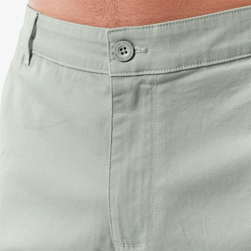 Closure London Mens Regular Chino Shorts Sage - Image 3