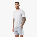 Closure London Mens Space Dye T-Shirt And Shorts Training Set Icegrey