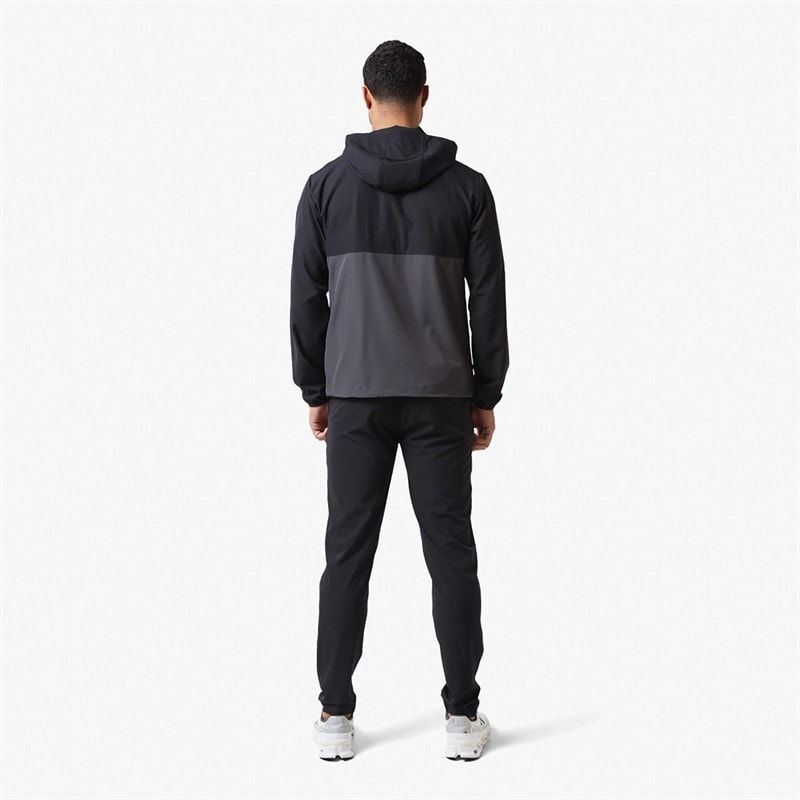 Closure London Mens Colour Block Tech Tracksuit Graphite/Mid Grey - Image 2