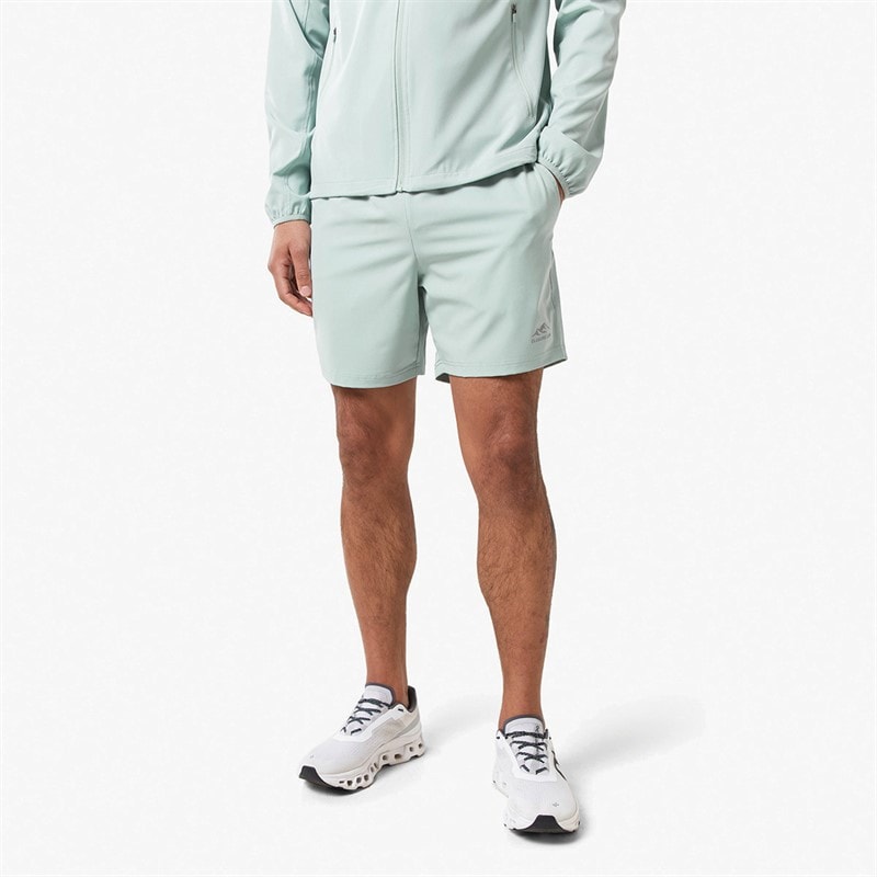 Closure London Mens Core Windbreaker And Shorts Twin Set Sage - Image 5