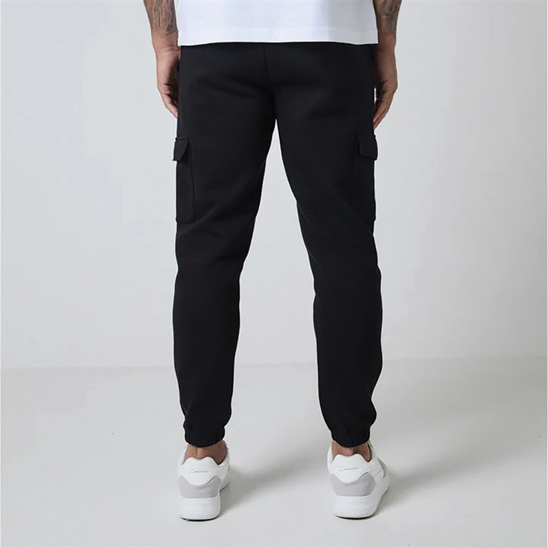 Closure London Mens Core Utility Joggers Black - Image 2