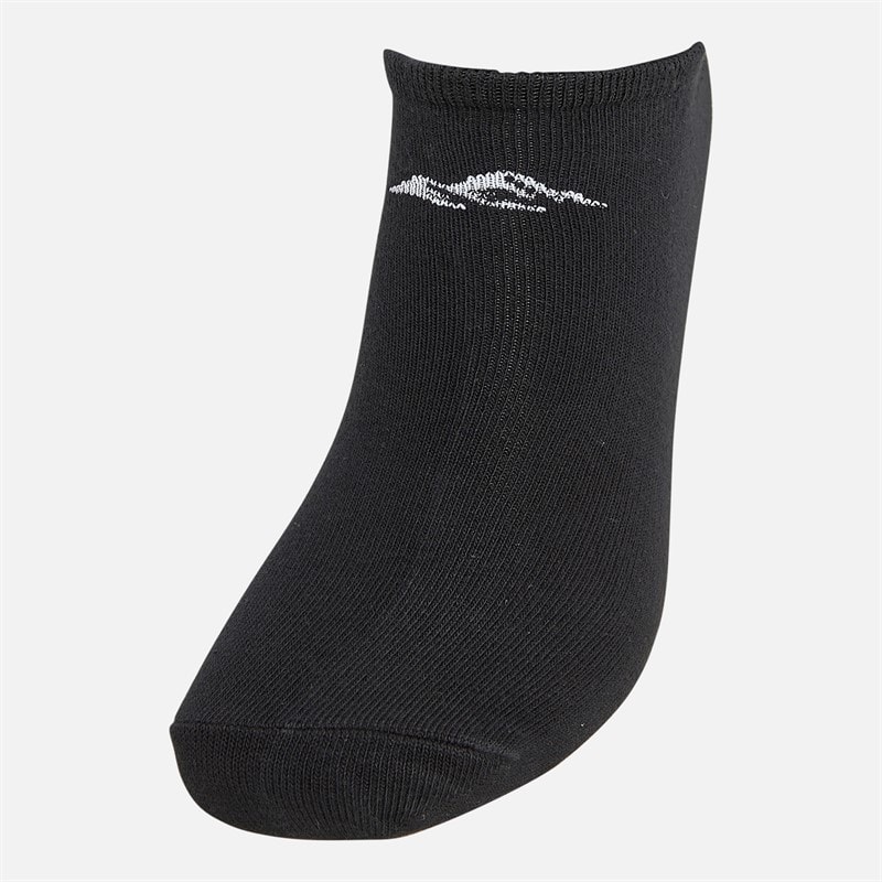 Closure London Mens Six Pack No Show Socks Black - Image 2