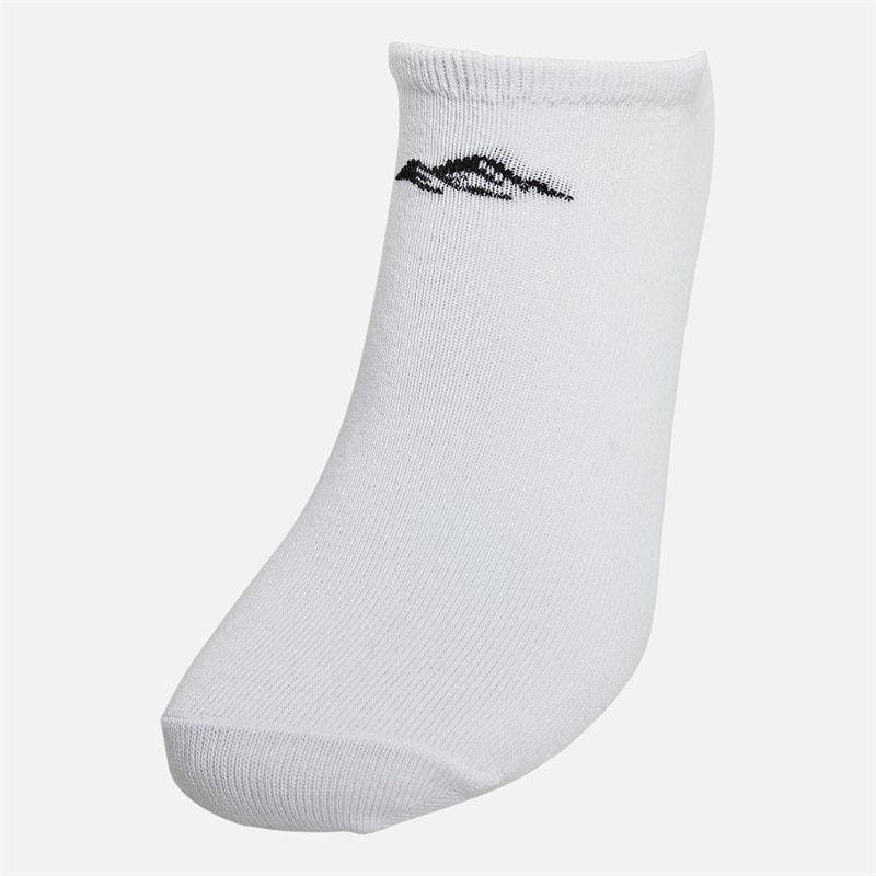 Closure London Mens Six Pack No Show Socks White - Image 2