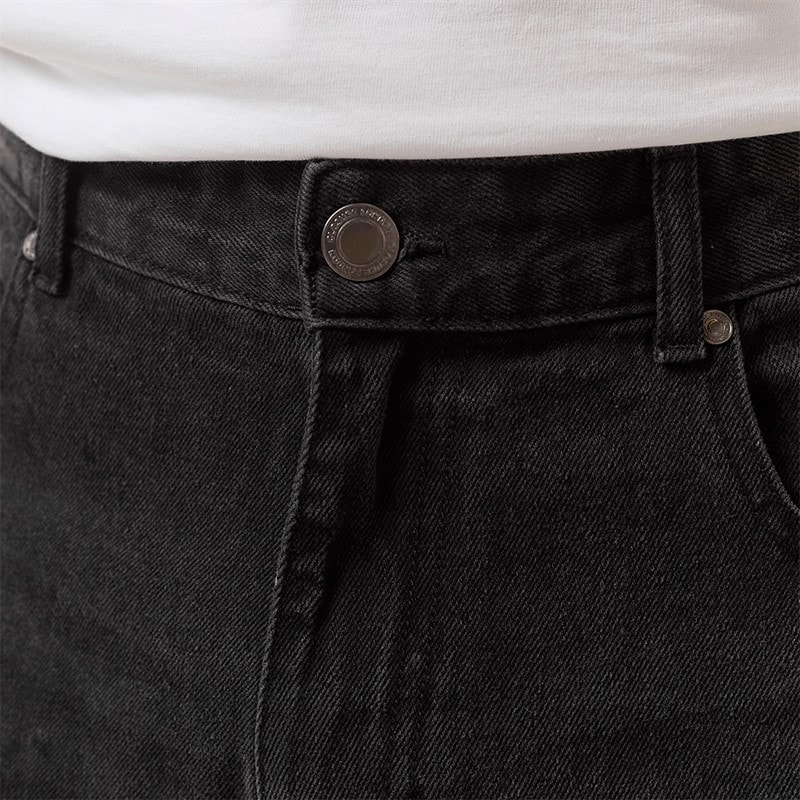 Closure London Mens Loose Fit Jeans Black - Image 4