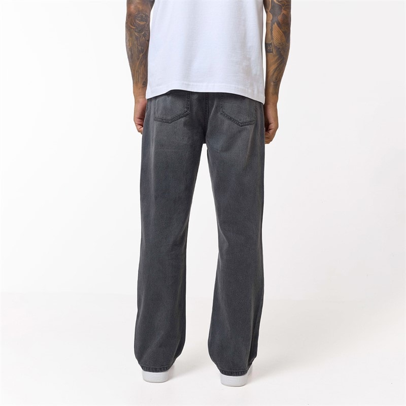 Closure London Mens Loose Fit Jeans Grey - Image 2