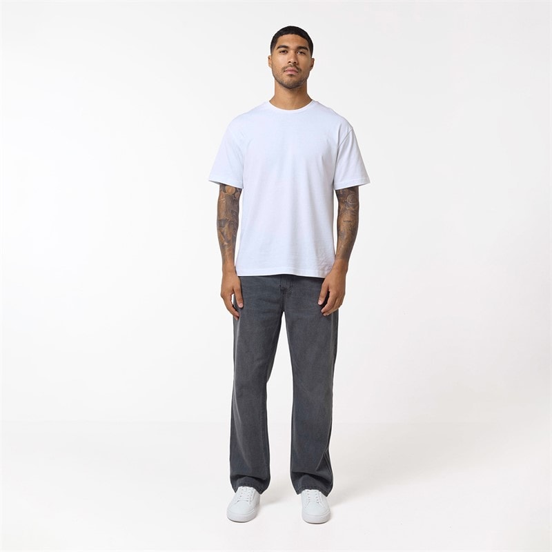 Closure London Mens Loose Fit Jeans Grey - Image 4