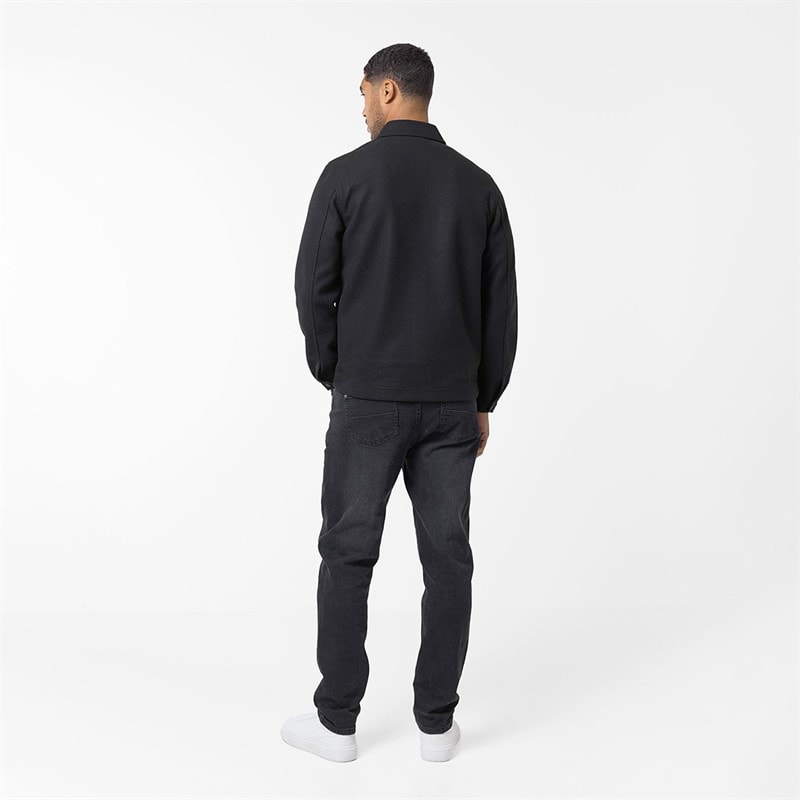 Closure London Mens Overshirt Black - Image 3