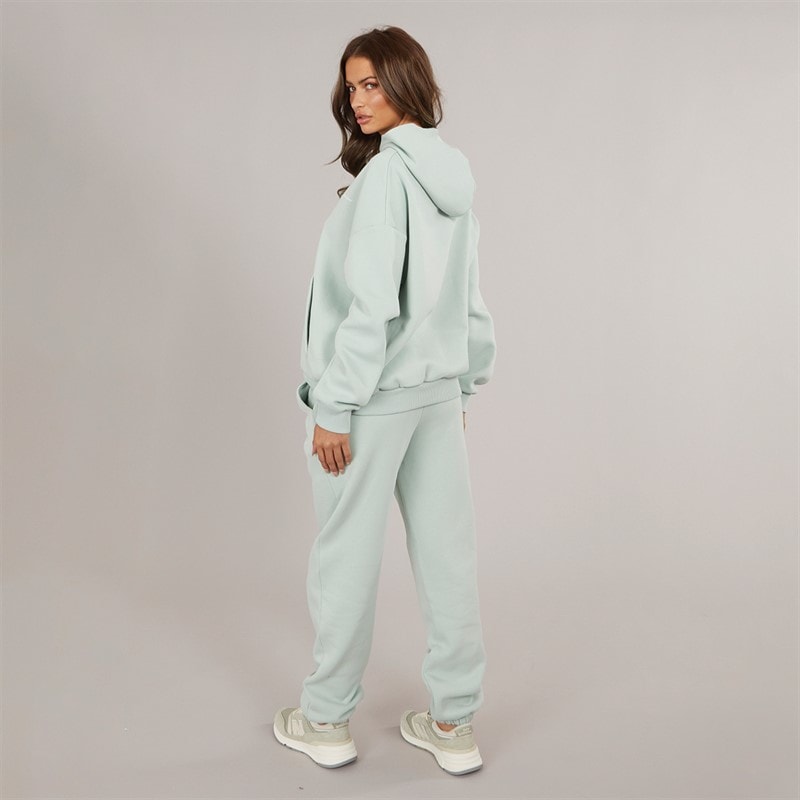 Closure London Womens Core Logo Tracksuit Sage - Image 2