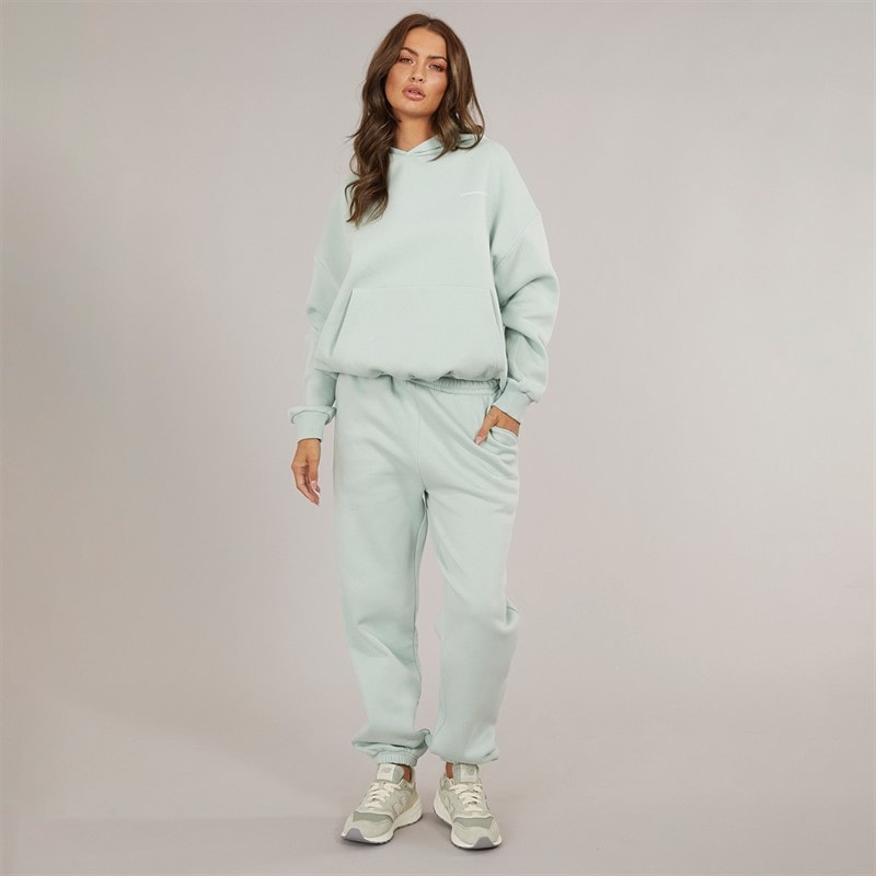 Closure London Womens Core Logo Tracksuit Sage - Image 4