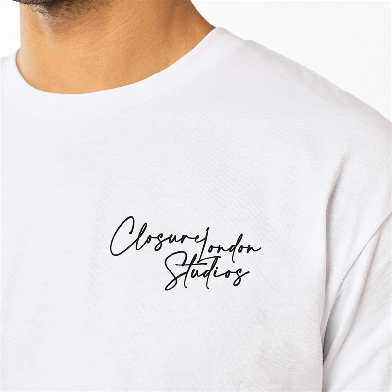 Closure London Mens Summer Fruits T-Shirt White - Image 3
