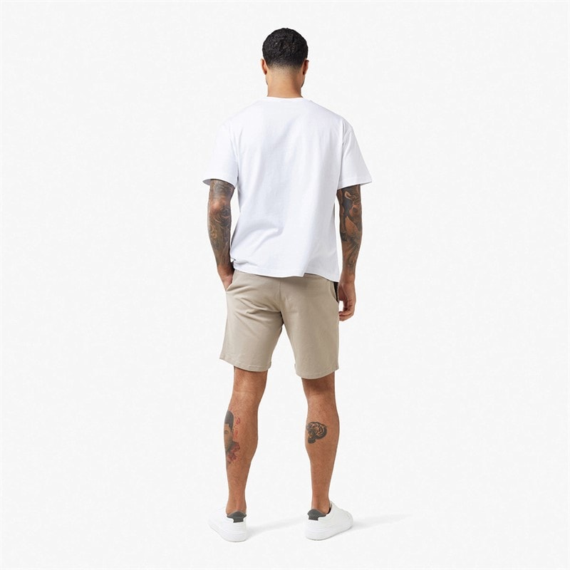 Closure London Mens Relaxed Chino Shorts Stone - Image 2