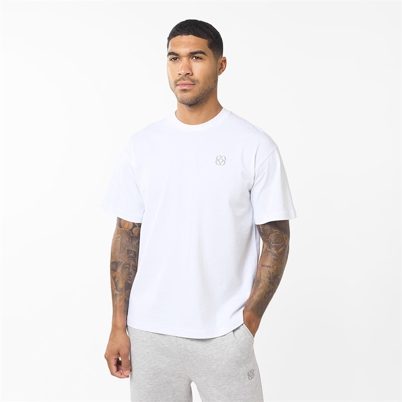 Closure London Mens Emblem T-Shirt White - Image 2