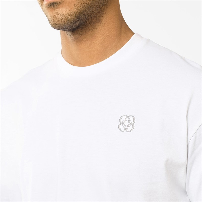 Closure London Mens Emblem T-Shirt White - Image 4
