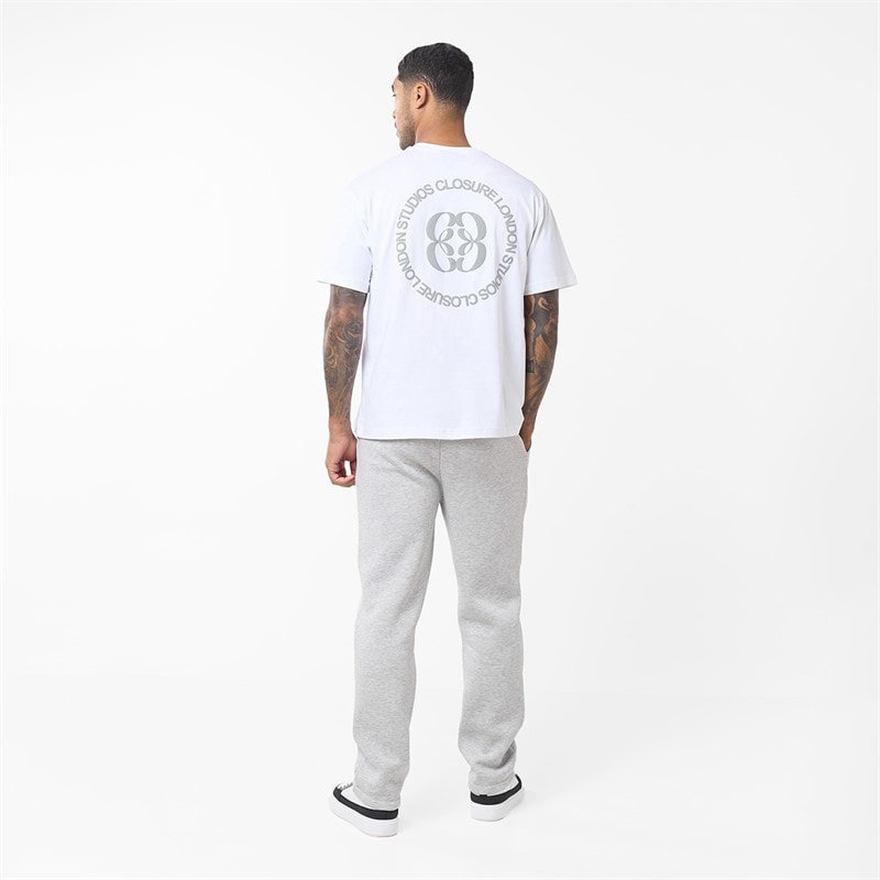 Closure London Mens Emblem T-Shirt White - Image 5