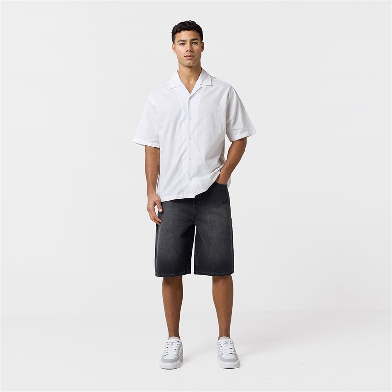 Closure London Mens Linen Shirt White - Image 2