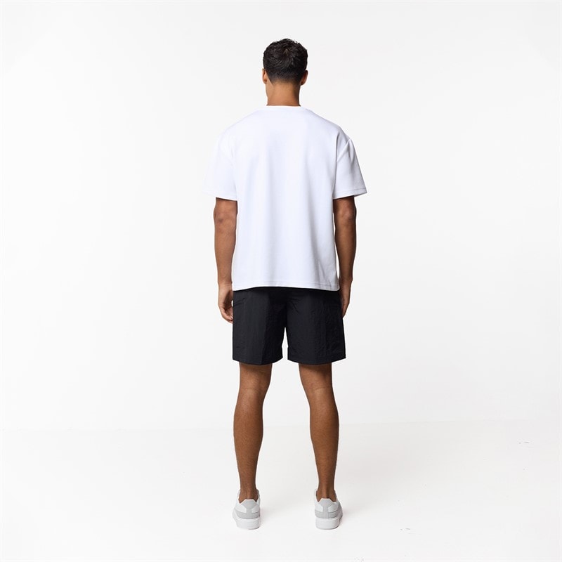 Closure London Mens Zip Tech Pocket Shorts Black - Image 3