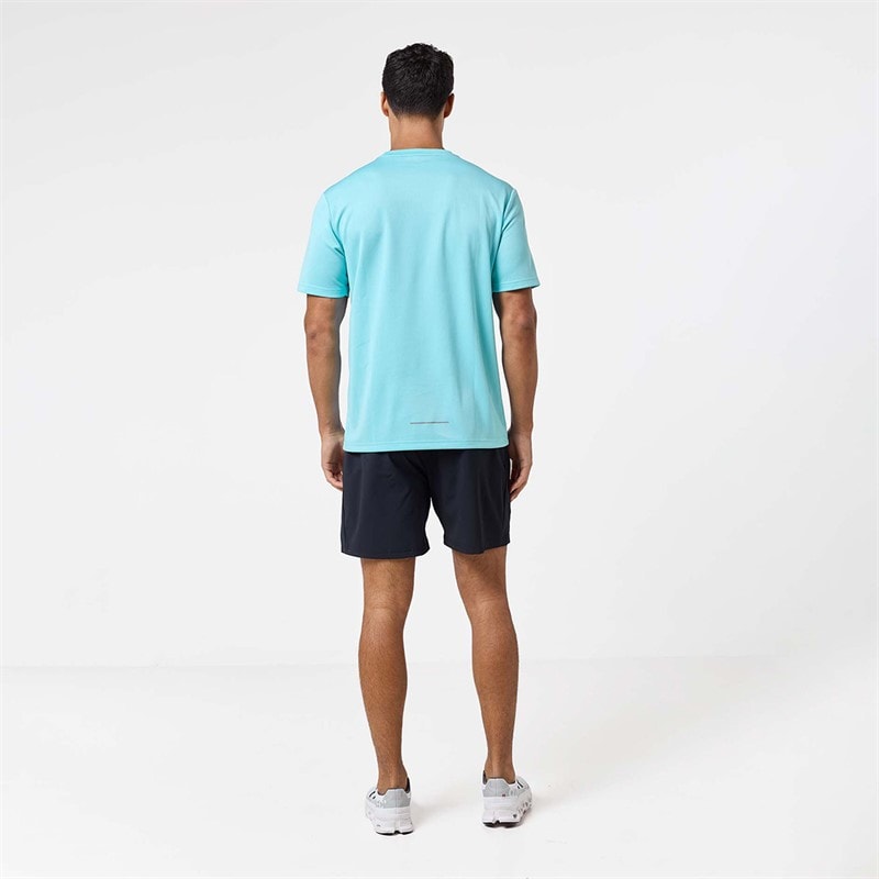 Closure London Mens Core Tech T-Shirt Aqua - Image 2