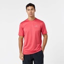 Closure London Mens Core Tech T-Shirt Coral Red