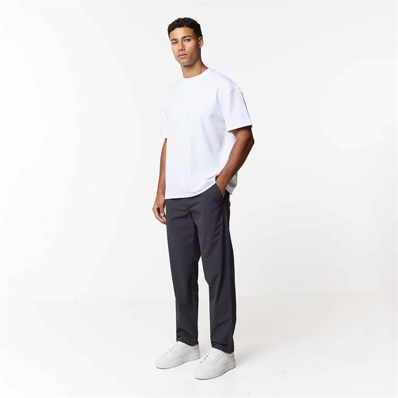 Closure London Mens Tech Chinos Charcoal - Image 4