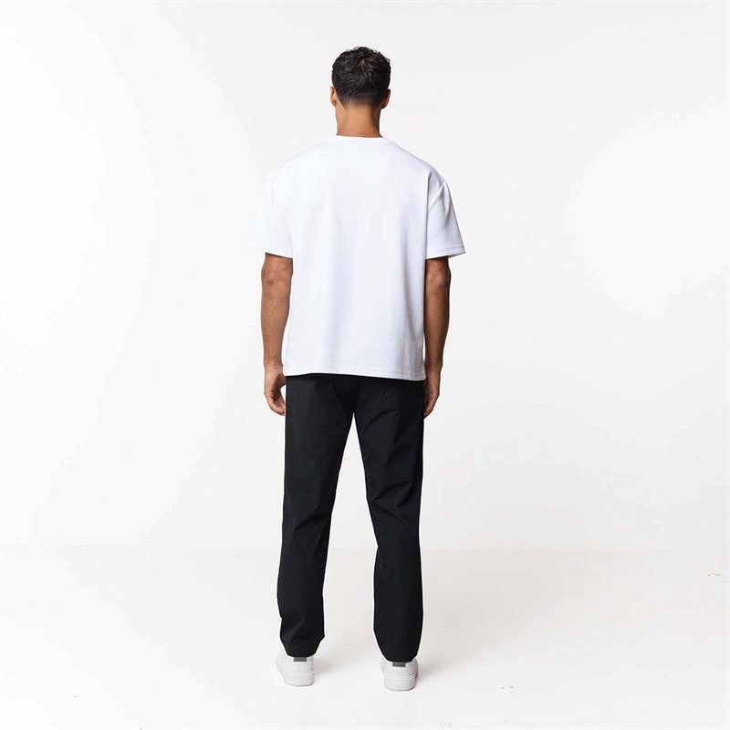 Closure London Mens Relaxed Scuba T-Shirt White - Image 2