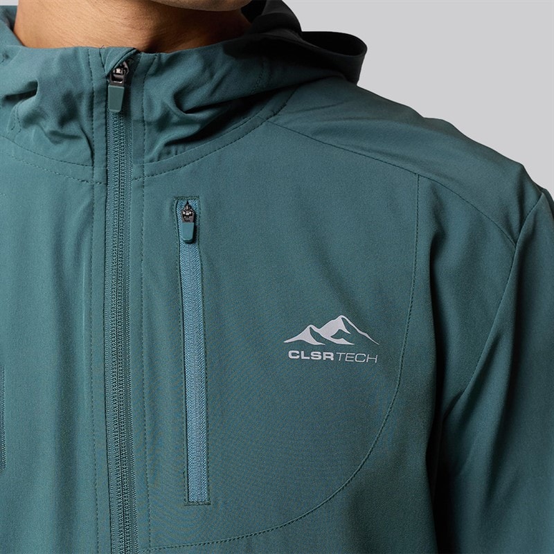 Closure London Mens Contrast Zip Tri Set Teal - Image 4